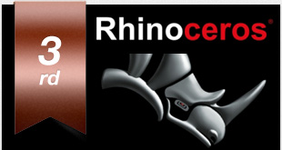 3DCGソフトのRhinocerosの画像